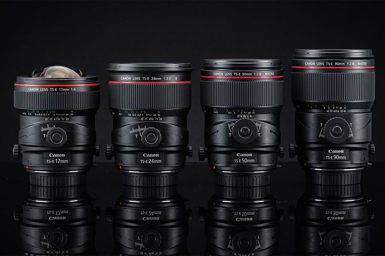 Canon Patent Reveals TS-R Tilt-Shift Lenses With Internal Tilting Groups