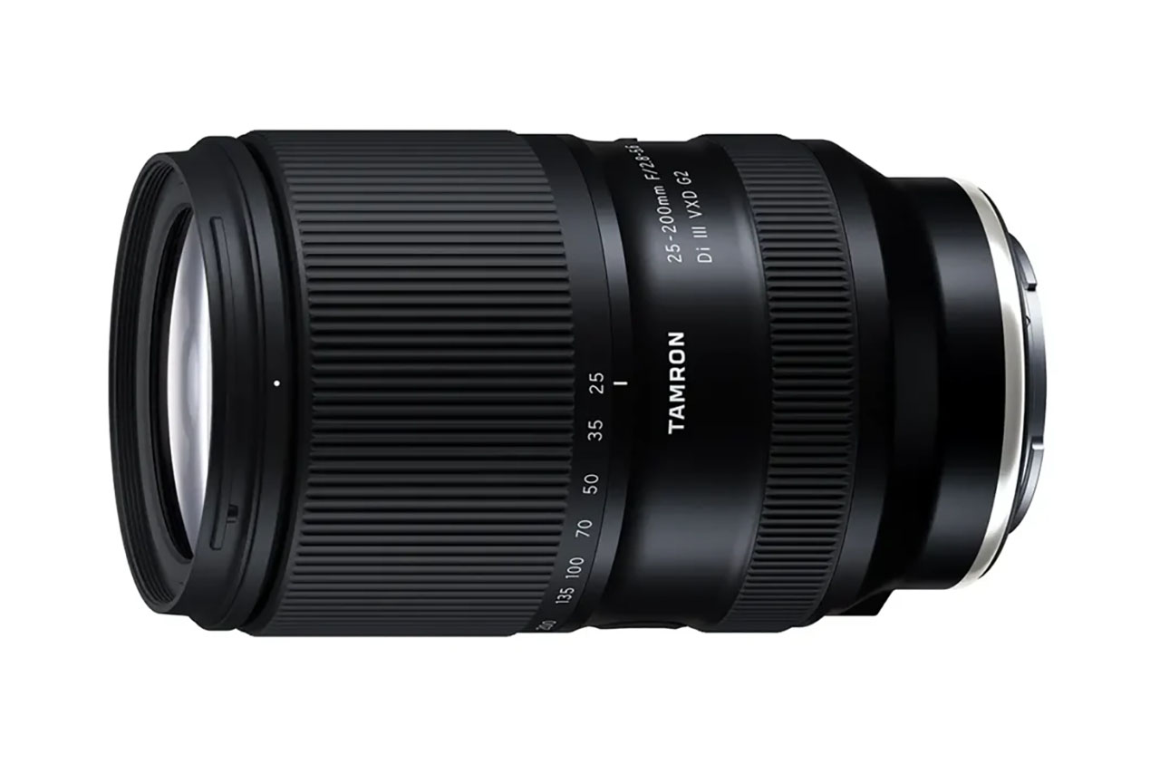 Tamron Launches 25-200mm F2.8-5.6 VXD G2: Compact Full-Frame Travel Zoom