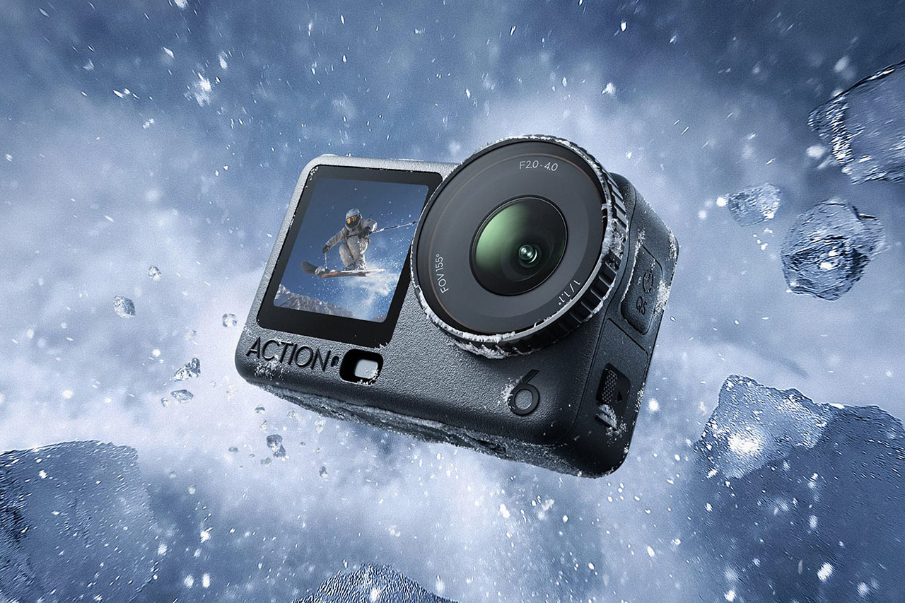DJI Osmo Action 6 Debuts with Larger Sensor and Variable Aperture