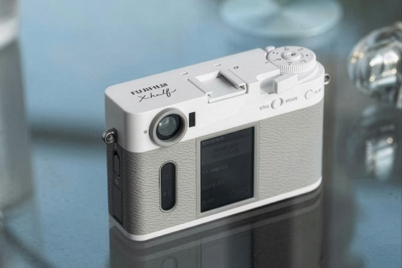 Fujifilm Announces X half White Compact Camera | ShutterCount.net