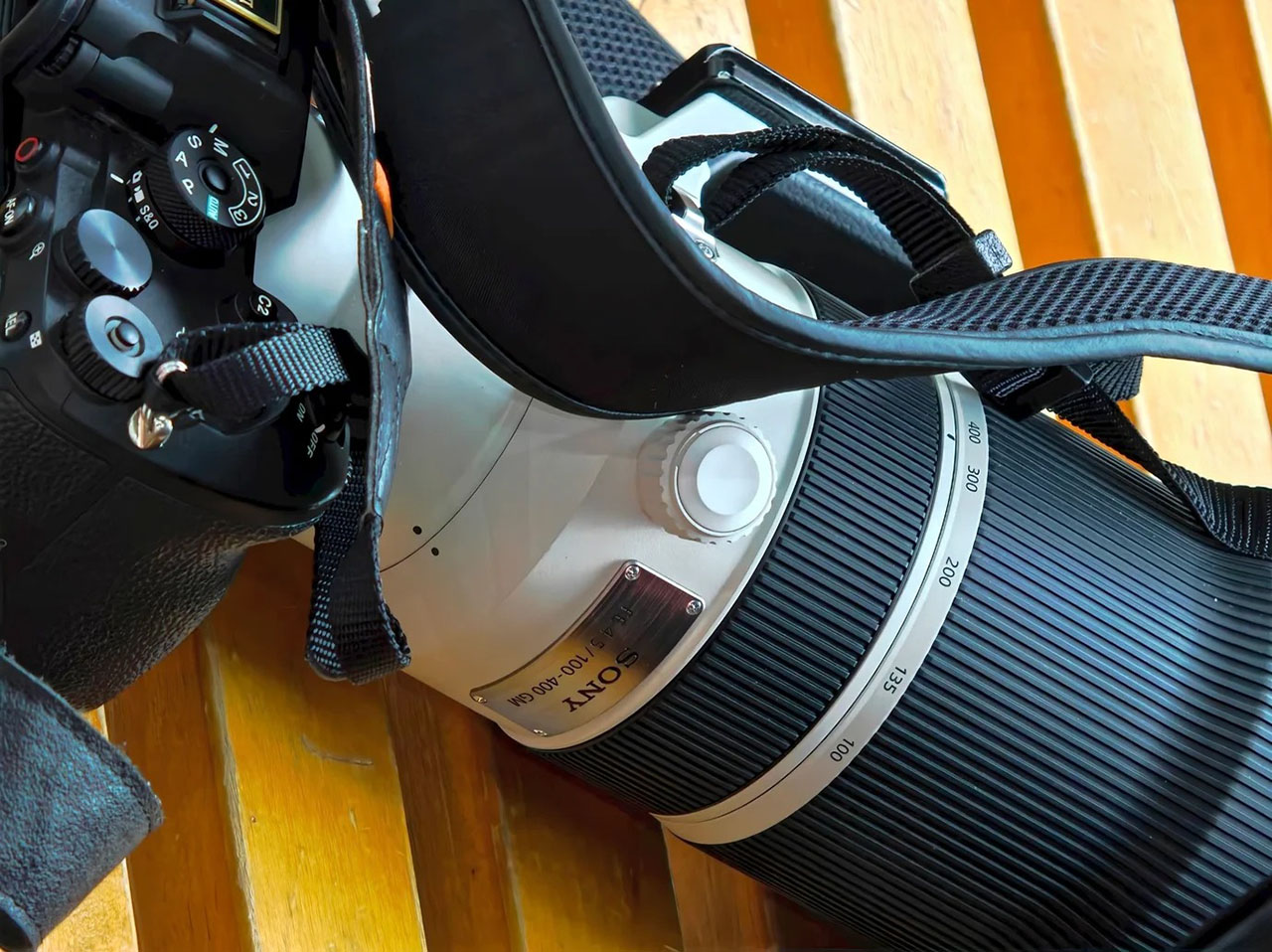 Leaked image of the Sony FE 100-400mm F4.5 GM II lens